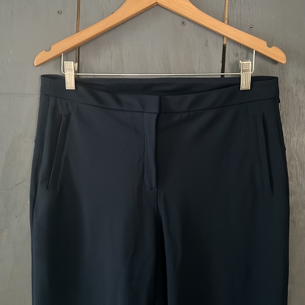 Lululemon On the Move Pants Ponte Navy Size 10 - Picture 3 of 14